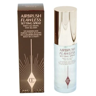 Afbeelding van Charlotte Tilbury Airbrush Flawless setting spray travel size make up &amp; fixing 34 ml