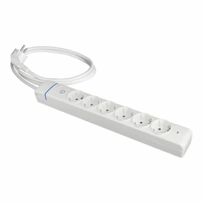 Afbeelding van Stopcontactenstrip 6 Tomas met Interruptor Solera 61ils 250 V 16 A (1,5 m)