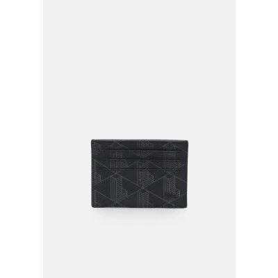 Afbeelding van Lacoste THE Blend Visitekaarthouder, Heren, Maat: One Size, Noir/gris