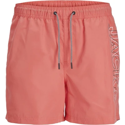 Afbeelding van JACK &amp; JONES JUNIOR zwemshort JPSTFIJI koraalrood