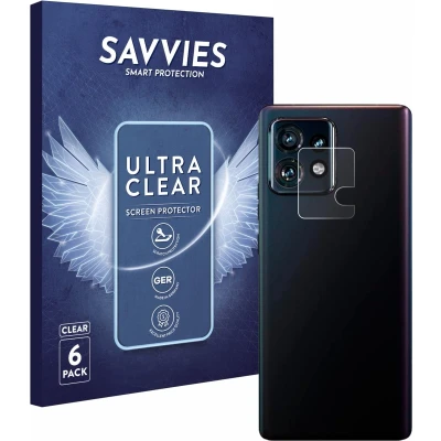 Afbeelding van Savvies Screenprotector voor Motorola Edge 40 Pro (ALLEEN Camera Lens) Folie Beschermfolie transparant (6 Stuks)