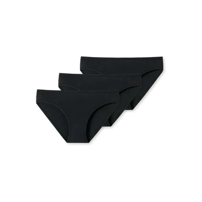 Afbeelding van Schiesser Mädchen 3 PACK Unterwäsche Slips 95/5 Organic Bio Baumwolle Größe 140 bis 176
