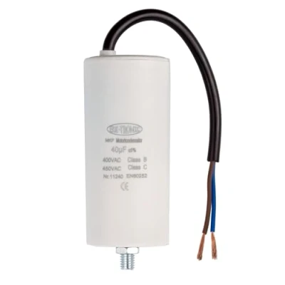 Afbeelding van Condensator startcondensator motorcondensator werkcondensator kabel 40µF 450V