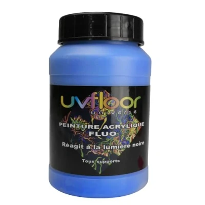Afbeelding van Neonverf 250 ml blauw acryl