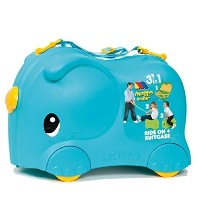 Afbeelding van Molto Smiler Suitcase (Blue)