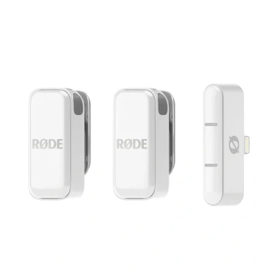 Afbeelding van Rode Wireless Micro Lightning White draadloze dasspeld microfoon