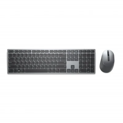Afbeelding van Dell KM7321W Azerty BE RF &amp; BT Draadloos Desktopset Grijs, Titanium