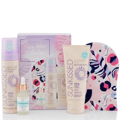 Afbeelding van Sunkissed Pure Glow Collection Tanning Set Dark