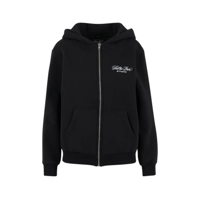 Afbeelding van Mister Tee FEEL THE PAIN Fluffy Sweater met rits, Dames, Maat: Large, Black
