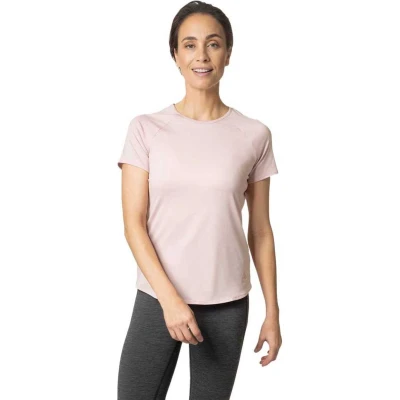 Afbeelding van Odlo Crew Active 365 T shirt Met Korte Mouwen Oranje XS Vrouw