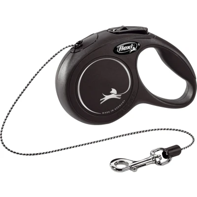 Afbeelding van Flexi Rollijn Classic Cord Zwart XS 3 MTR (218054)
