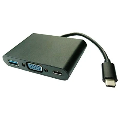 Afbeelding van VALUE Beeldschermadapter USB Type C VGA + 3.2 Gen 1 A PD