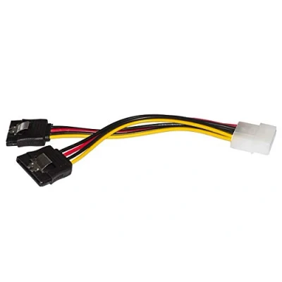 Afbeelding van Link Accessoires merk model CAVO Splitter 1 X MOLEX MASCHIO 2 SATA Femmina CM 15