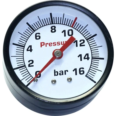 Afbeelding van Aerotec Manometer 9052071 Aansluiting (manometer): Achterkant Schroefdraad (buiten) 1/4 1 stuk(s)