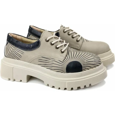 Afbeelding van GOBY Pattern Schoenen Sneakers Hoge kwaliteit Handmade Meisjesprint Maat 36