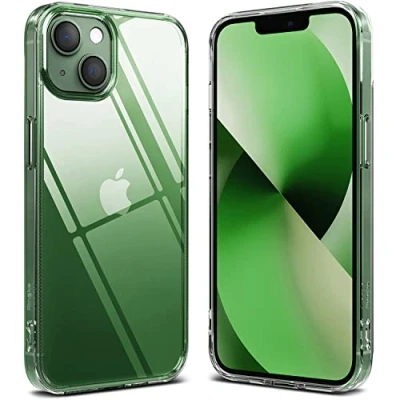 Afbeelding van Ringke Fusion Compatibel met iPhone 13 Mini Case, Transparant Schokbestendig Bumper Hoesje Clear