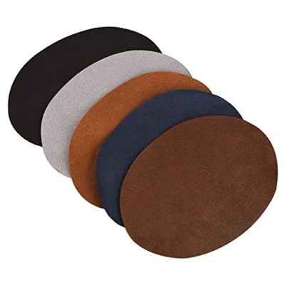 Afbeelding van Ovale Vorm Patch Reparatie Naaien Elleboog Knie Patches