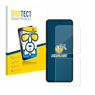 Afbeelding van BROTECT Glas Screen Protector voor Samsung Galaxy Z Flip6 Schermbeschermer [9H Hardheid, Beschermglas Folie niet Gehard Glas]