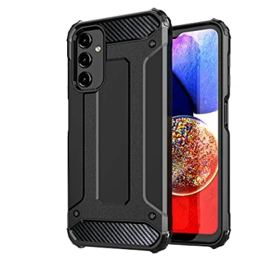 Afbeelding van TECHGEAR Galaxy A15 5G / sterk gepantserd hoesje schokbestendig, robuust, stevig, zwaar belastbaar, beschermend ontworpen voor Samsung (zwart)
