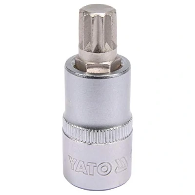 Afbeelding van Yato, Dopsleutel + dopmoer, spline 1/2 &amp; quot M12X 55 mm