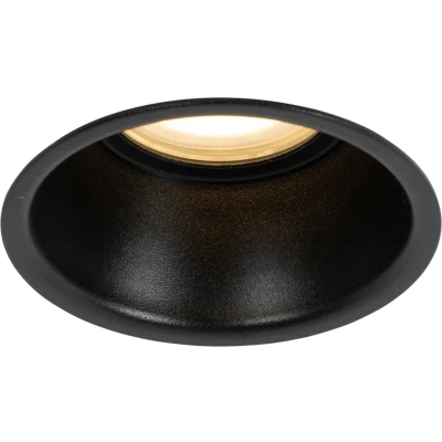 Afbeelding van QAZQA Moderne inbouwspot zwart IP44 Dept