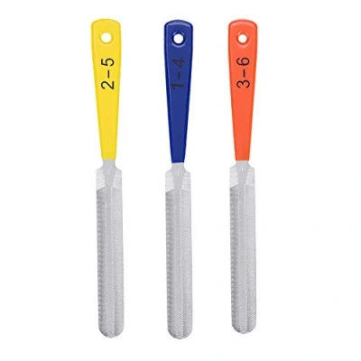Afbeelding van Alomejor Gitaar Moer Bestanden 3Pcs Fret File Bridge Nut Nail Puller Reparatie Luthiers Tool voor Banjo String Muziekinstrument
