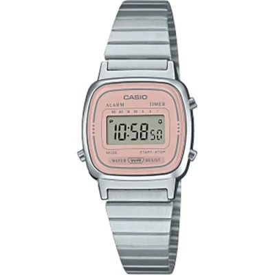 Afbeelding van Casio LA670WEA 4A2EF Horloge Retro roze