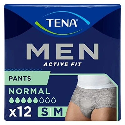 Afbeelding van TENA Heren Active Fit Broek Normaal S/M (4 Pakken van 12)