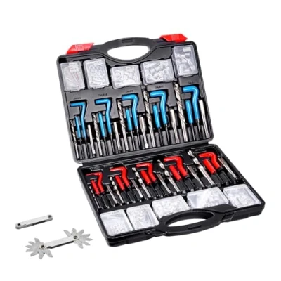 Afbeelding van VEVOR 338 delige draadreparatieset draadreparatietool SAE metrisch