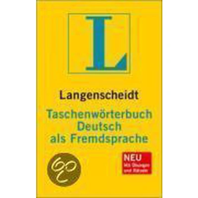 Afbeelding van Langenscheidt Taschenwörterbuch Deutsch als Fremdsprache