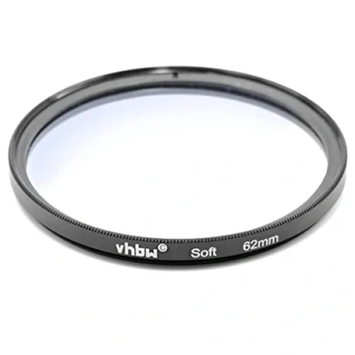 Afbeelding van vhbw Softtekener filter voor camera&#039;s, digitale DSLR bijvoorbeeld compatibel met Canon, Nikon, Olympus, Panasonic, Sony 62 mm