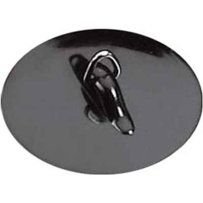 Afbeelding van Metaltex Gootsteenstop Universeel 3,8 X 5 Cm Siliconen Zwart