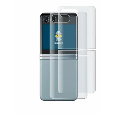 Afbeelding van BROTECT Screenprotector voor Motorola Razr 40 Ultra (Achterkant) Folie Beschermfolie matte volledig dekking (2 Stuks)