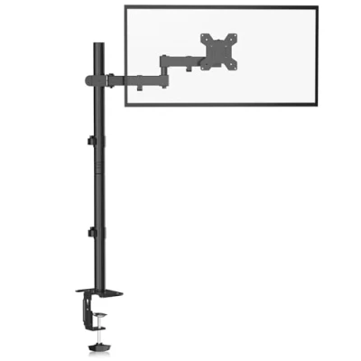 Afbeelding van Bracwiser Enkel Volledig Verstelbare Staande Hoogte Monitorarm Standaard 800mm Hoog voor Monitor Computerscherm 13 15 17 19 20 22 23 24 26 27 30 32 inch VESA 75100 MD7821