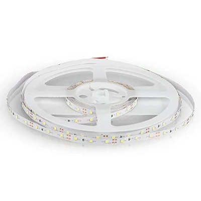 Afbeelding van V TAC SMD3528 LED strip met 300 LED&#039;s, 12 V, 18 W, 5 MT, 400 lm, wit (White 6400K)