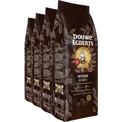 Afbeelding van Douwe Egberts Intens Koffiebonen 4 x 500 gram
