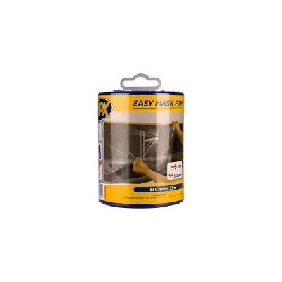 Afbeelding van HPX Easy Mask Film + Dispenser 550MM x 33MTR Schildersbenodigdheden