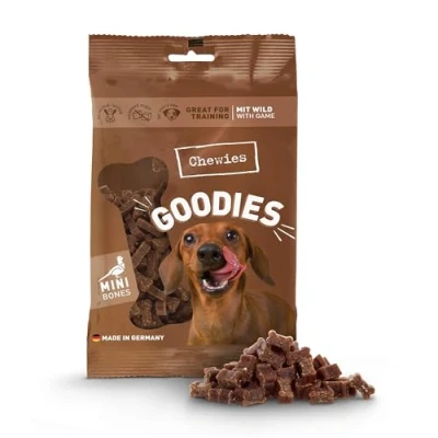 Afbeelding van Chewies hondensnacks kleine trainer botjes Hert 1 x 125 gram