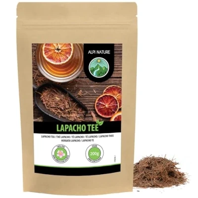 Afbeelding van Alpi Nature lapacho thee (200 g) schors gedroogd lapachotee lapachorinde gesneden 100% natuurlijk pau d&#039;Arco zonder additieven