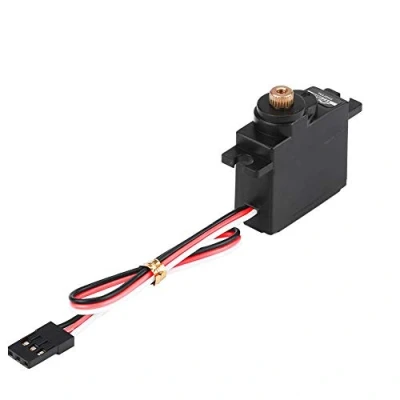 Afbeelding van Drfeify Mini Servo, Digitale Micro Metal Gear Core 17g Analoge Servo 4.8 6V voor RC Vliegtuig met vaste vleugel