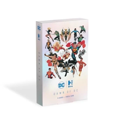 Afbeelding van HRO Hybride DC Comics verzamelkaarten: Comic Con San Diego Limited Edition Dawn of Kaartenbooster (9 kaarten + 1 mega holografische kaart)