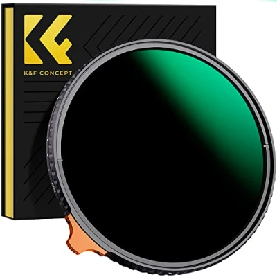 Afbeelding van K&amp;F Concept Nano X serie variabel ND filter ND3 ND1000 grijsfilter 49 mm (1,5 10 diafragma)