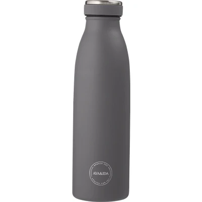 Afbeelding van AYA &amp; IDA Drinking Bottle 500ml DARK GREY
