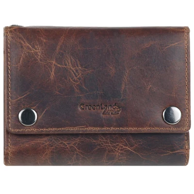 Afbeelding van Greenland Nature Montana portemonnee leer 12,5 cm