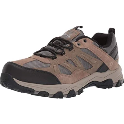 Afbeelding van SKEAJ#Skechers Selmen helson, herensneakers, Lichtbruin., 45.5 EU