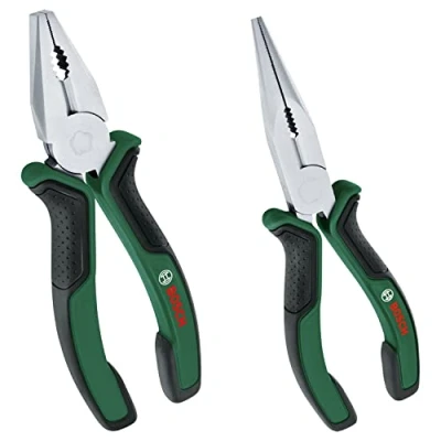 Afbeelding van Bosch Tangenset 2 delig Combinatietang &amp; Punttang