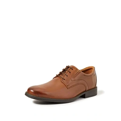 Afbeelding van Clarks Whiddon Plain heren Oxford instapschoen Plain, bruin , 40 EU Breed