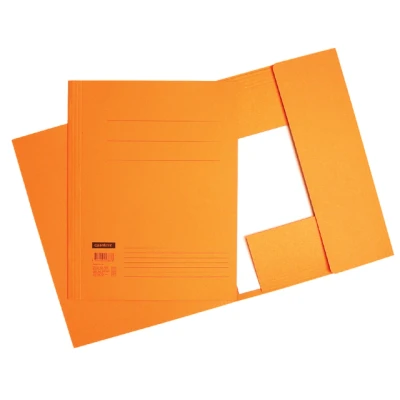 Afbeelding van 10x Dossiermap A4 320gr oranje