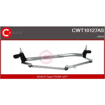 Afbeelding van SANDO SWT10127.0 Ruitenwisser Mechaniek Voor voertuigen met stuur links LANCIA: Ypsilon II (843) 1.3 JTD, 1.2, 1.4 16V 2003 2011