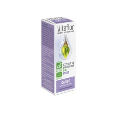Afbeelding van Vitaflor Naturgem Zwarte Bes Knop Extract Biologisch 15 ml